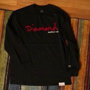 Diamond Supply Co. logo long sleeve